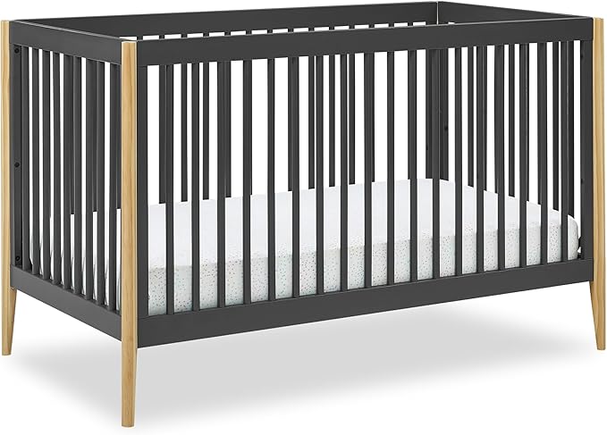 Casey 4-in-1 Convertible Crib - Greenguard Gold Certified, Bianca White