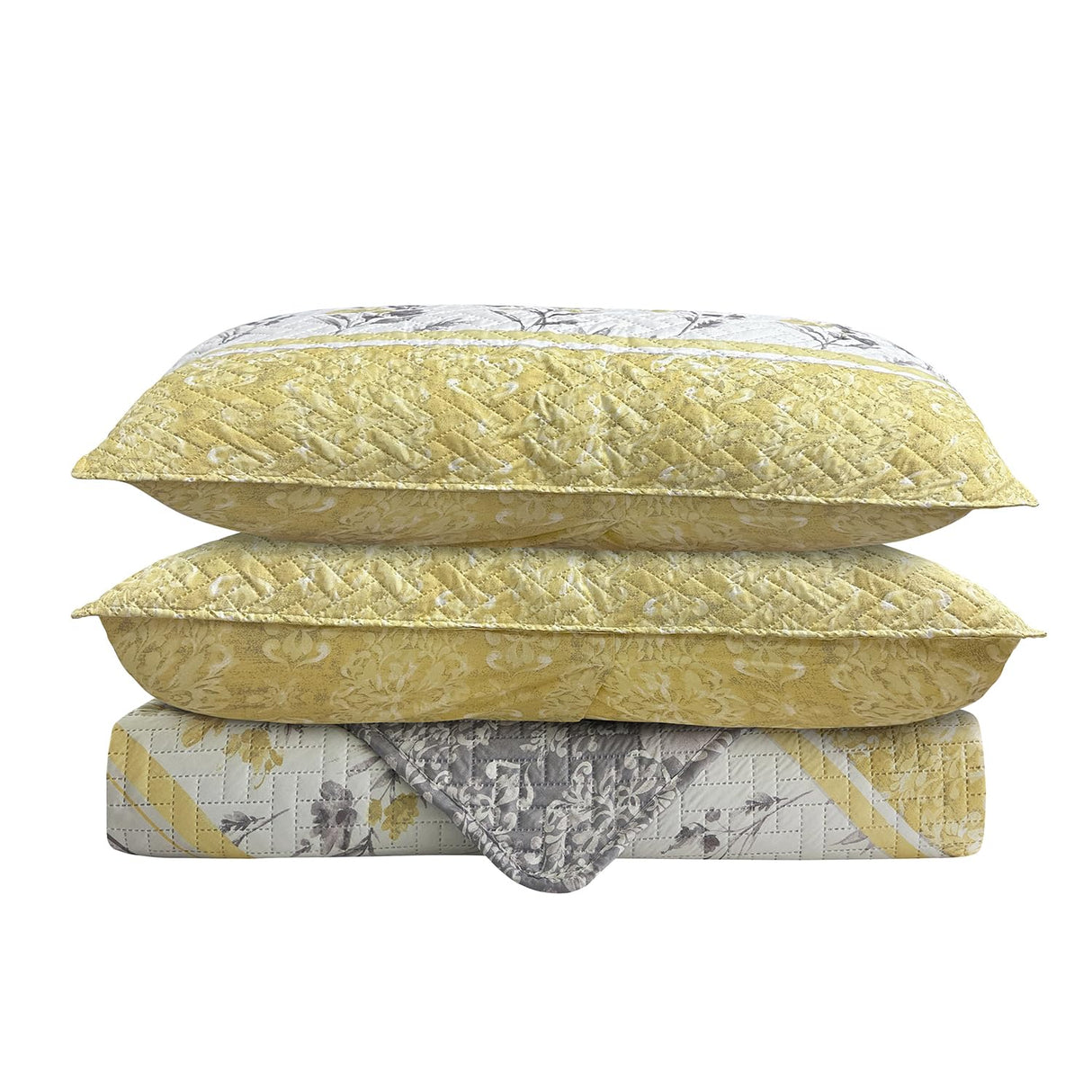 Queen Quilt Set, 3-Piece Queen Size Quilt Sets with 2 Pillow Shams