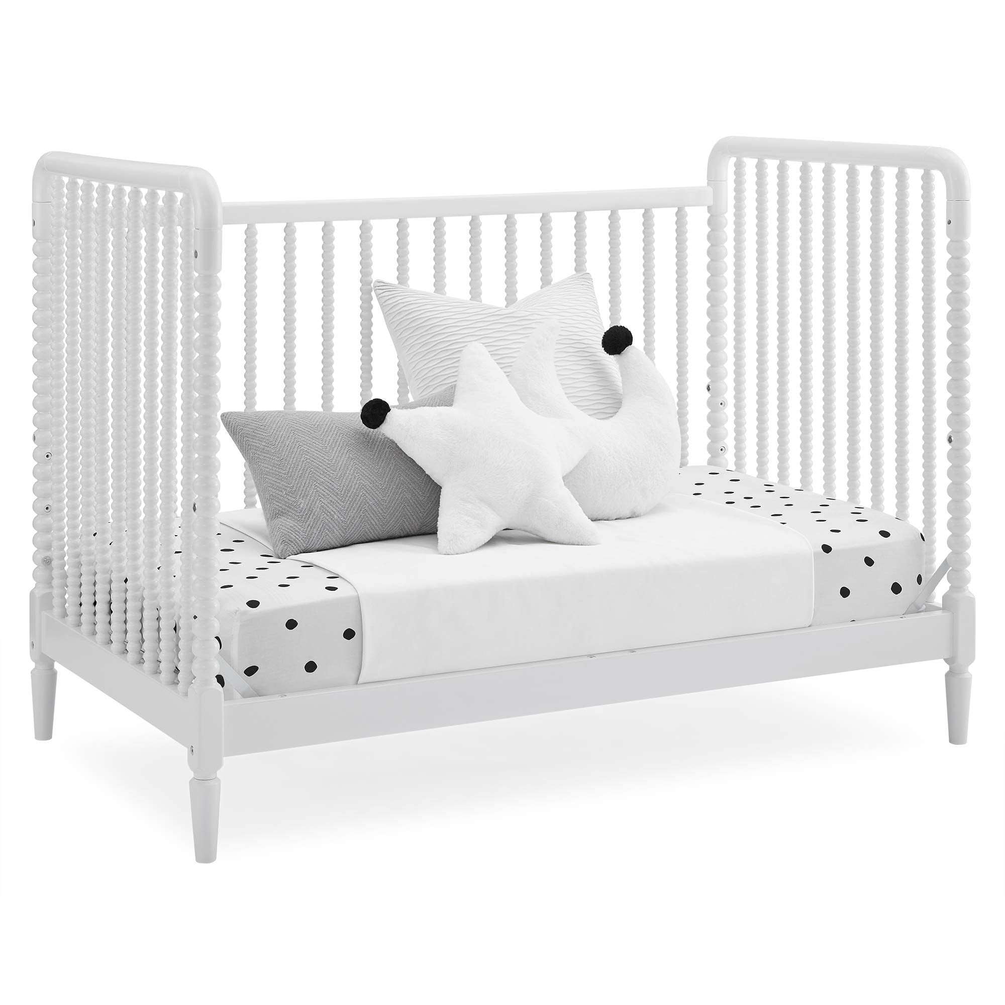 4-in-1 Convertible Crib - Greenguard Gold Certified, Bianca White