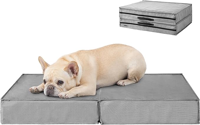 Foldable Waterproof Dog Beds for Medium Dogs