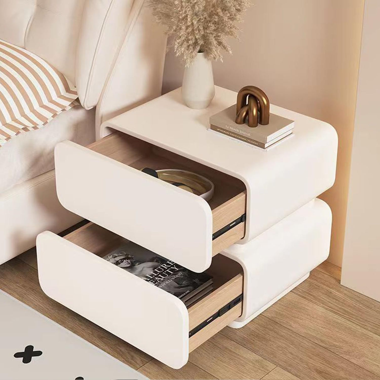 Nightstand, Minimalist Bedside Table, Nightstand