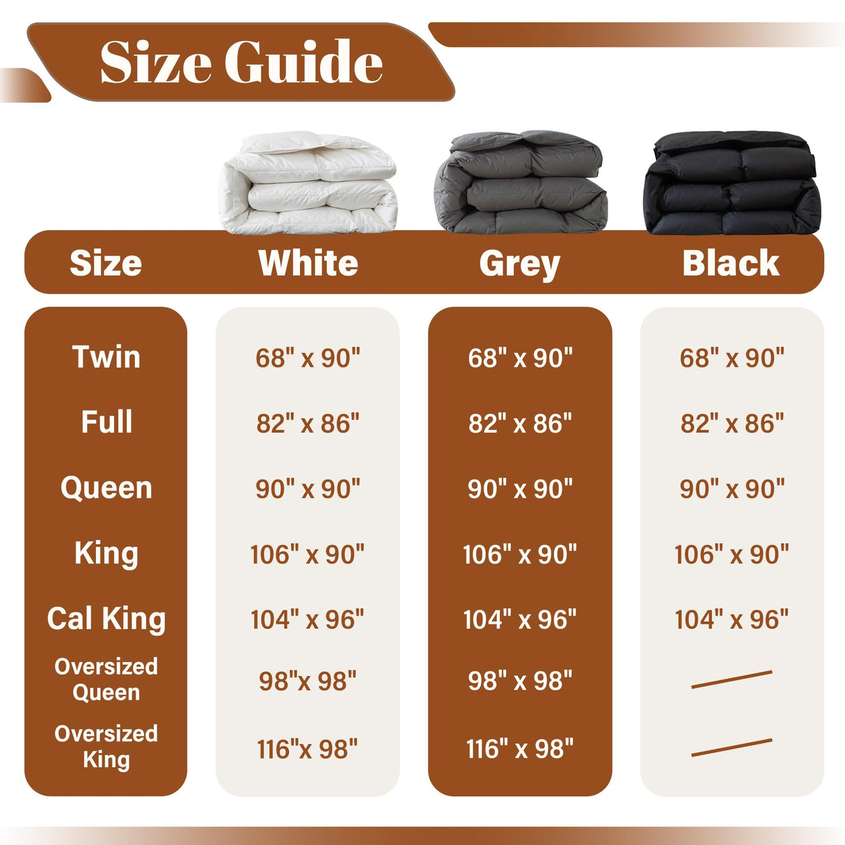 Twin Size Feather Comforter Filled with Feather & Down - All Season White Twin Duvet