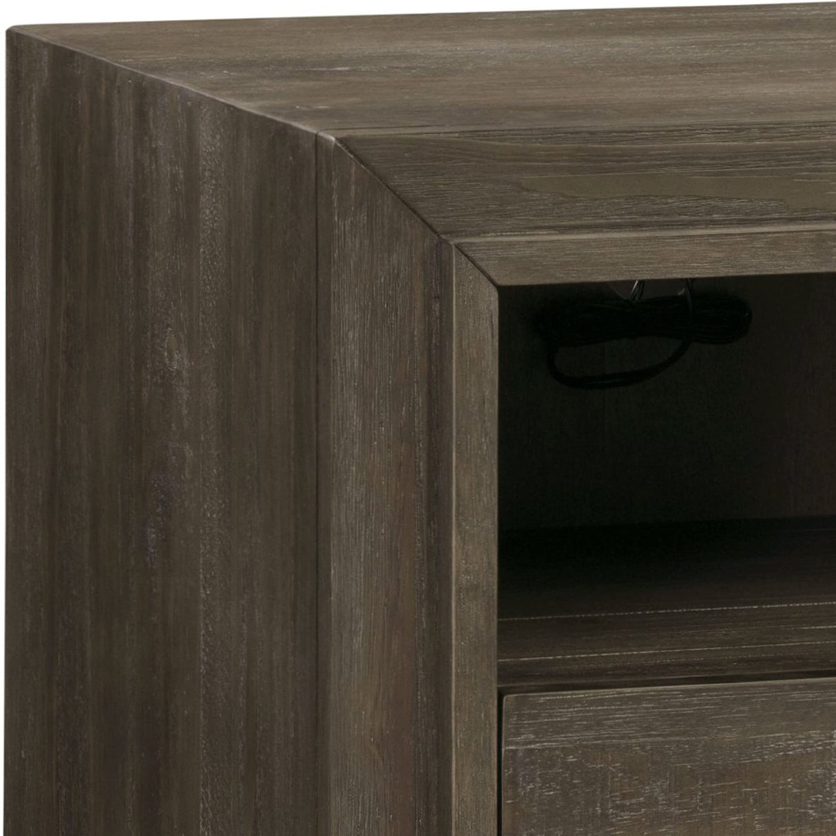 26 Inch Mae Solid Pine Wood Nightstand