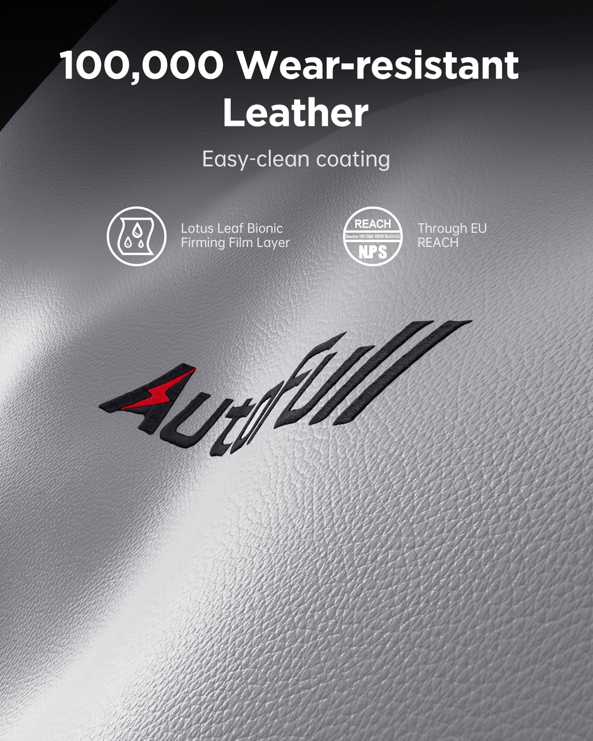 C3 Ergonomic Gaming Chair with Lumbar Support and Footrest - White