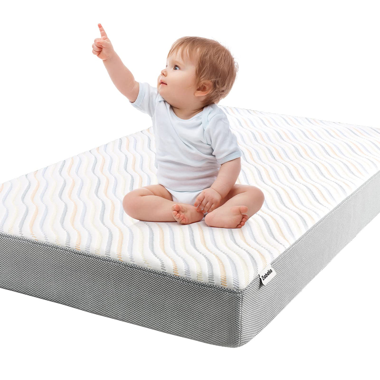 Crib & Toddler Mattress Dual-Sided CertiPUR-US & USDA Certified Crib Mattress