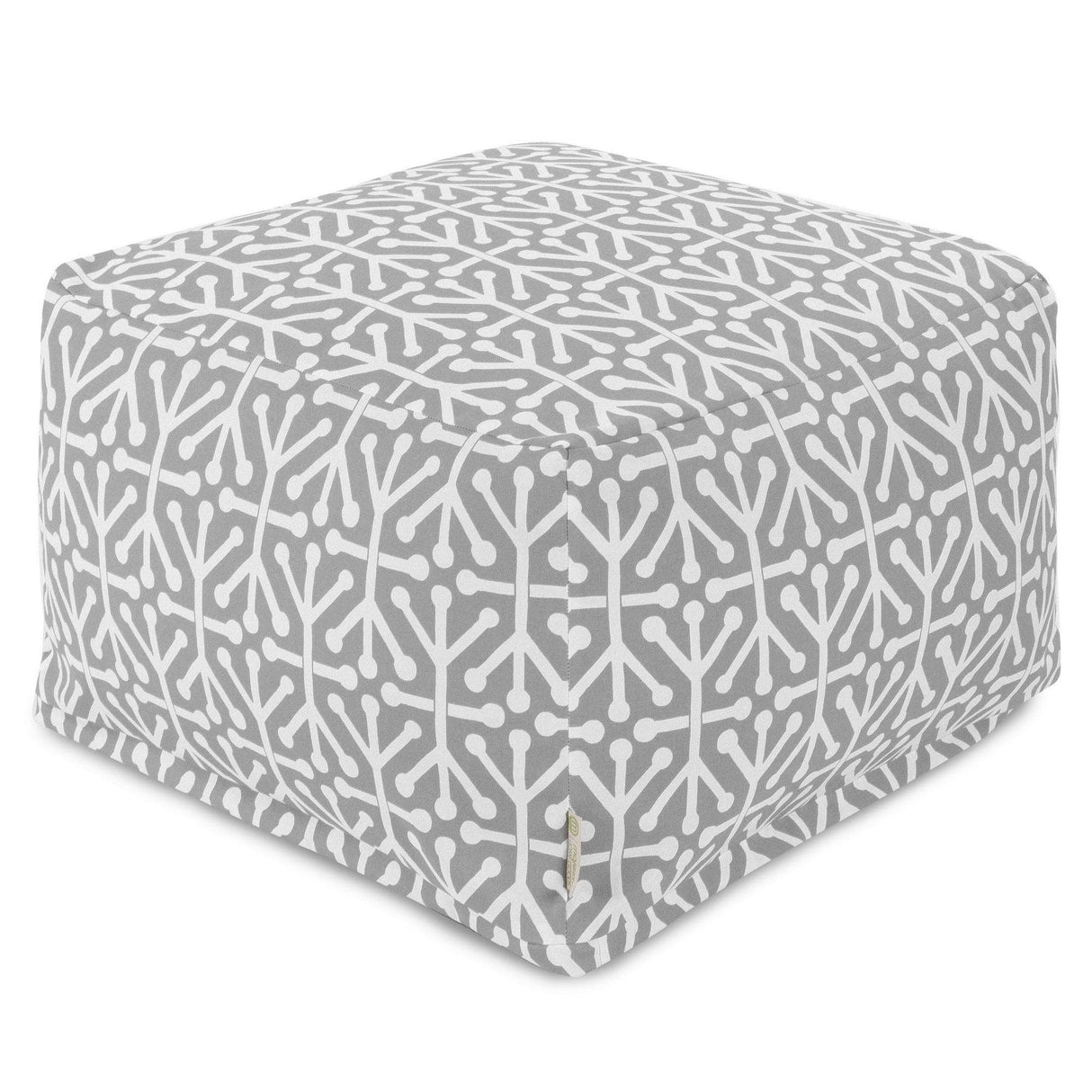 Goods Aruba Ottoman, Large, Gray
