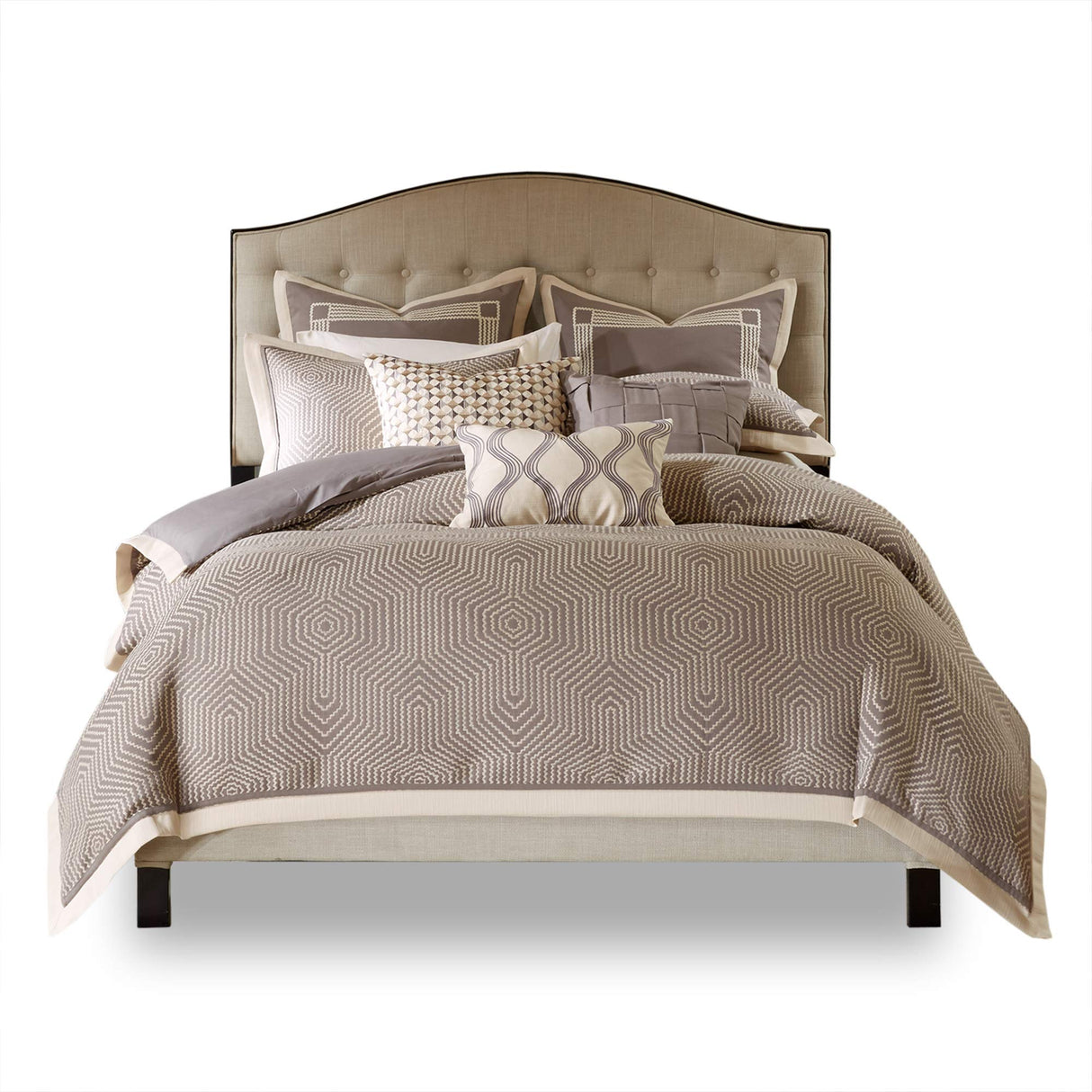 Signature Cozy Comforter Set - All Season Bedding Combo Filled Insert and Removable