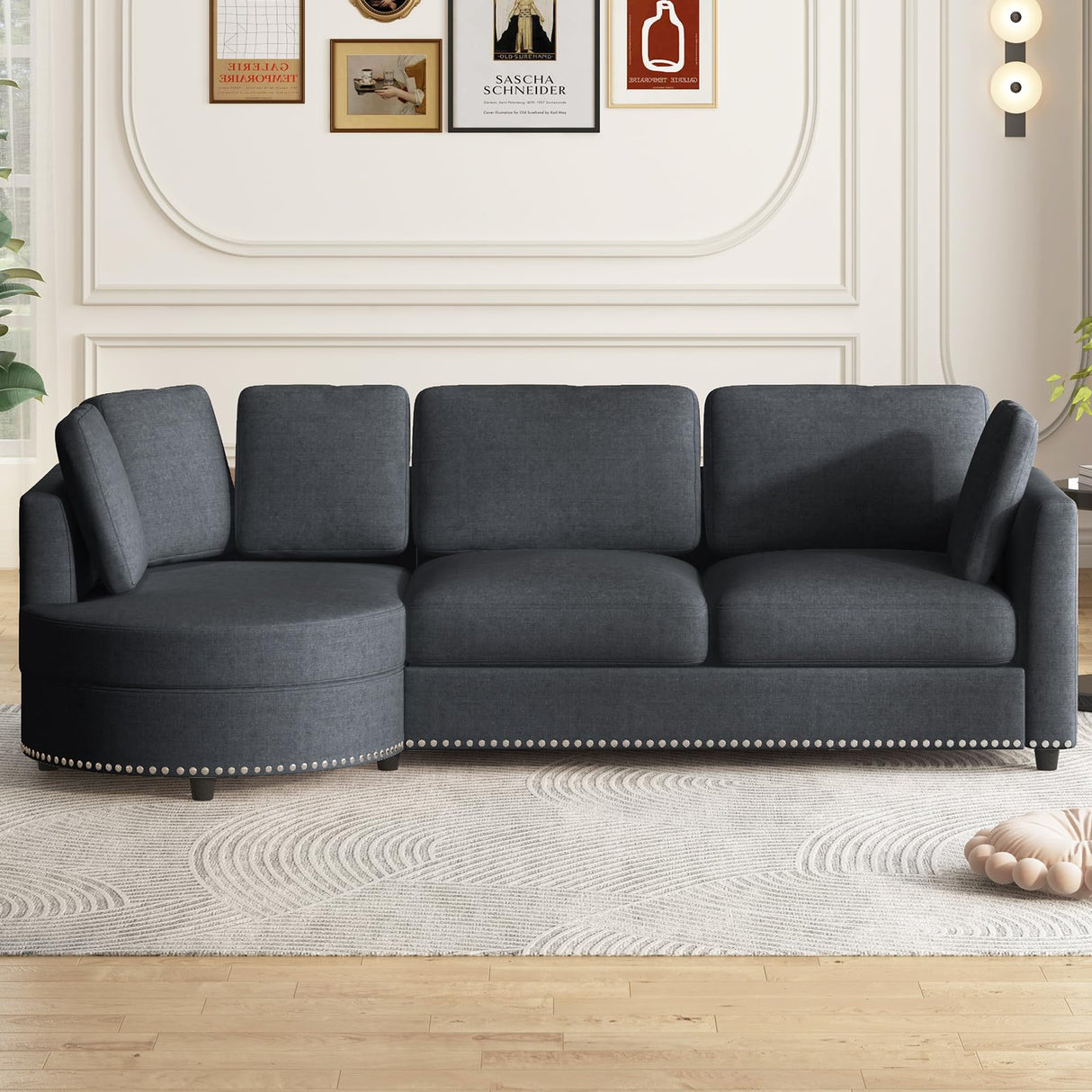 Convertible Sectional Sofa, Convertible L Shaped Couch