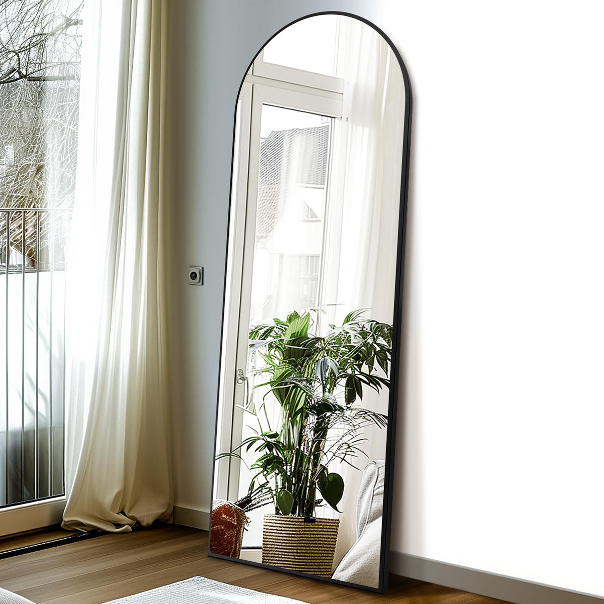 Arched Mirror Full Length,Standing Mirror,Large Floor Mirror