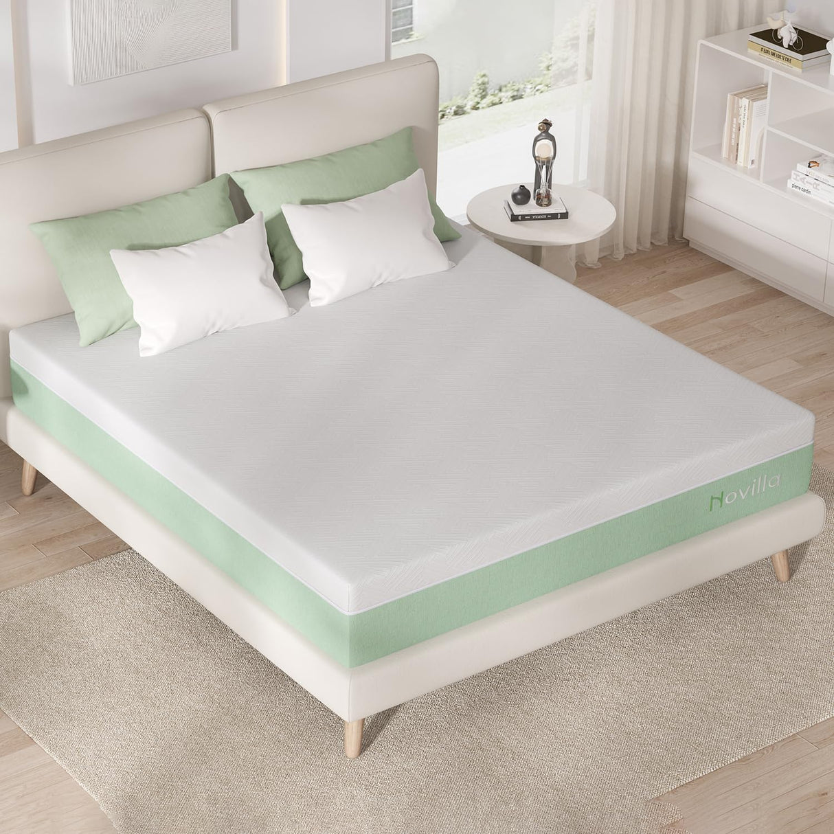 Mattress Queen Size,12 Inch Gel Memory Foam Mattress in a Box for Cool Night & Motion Isolation