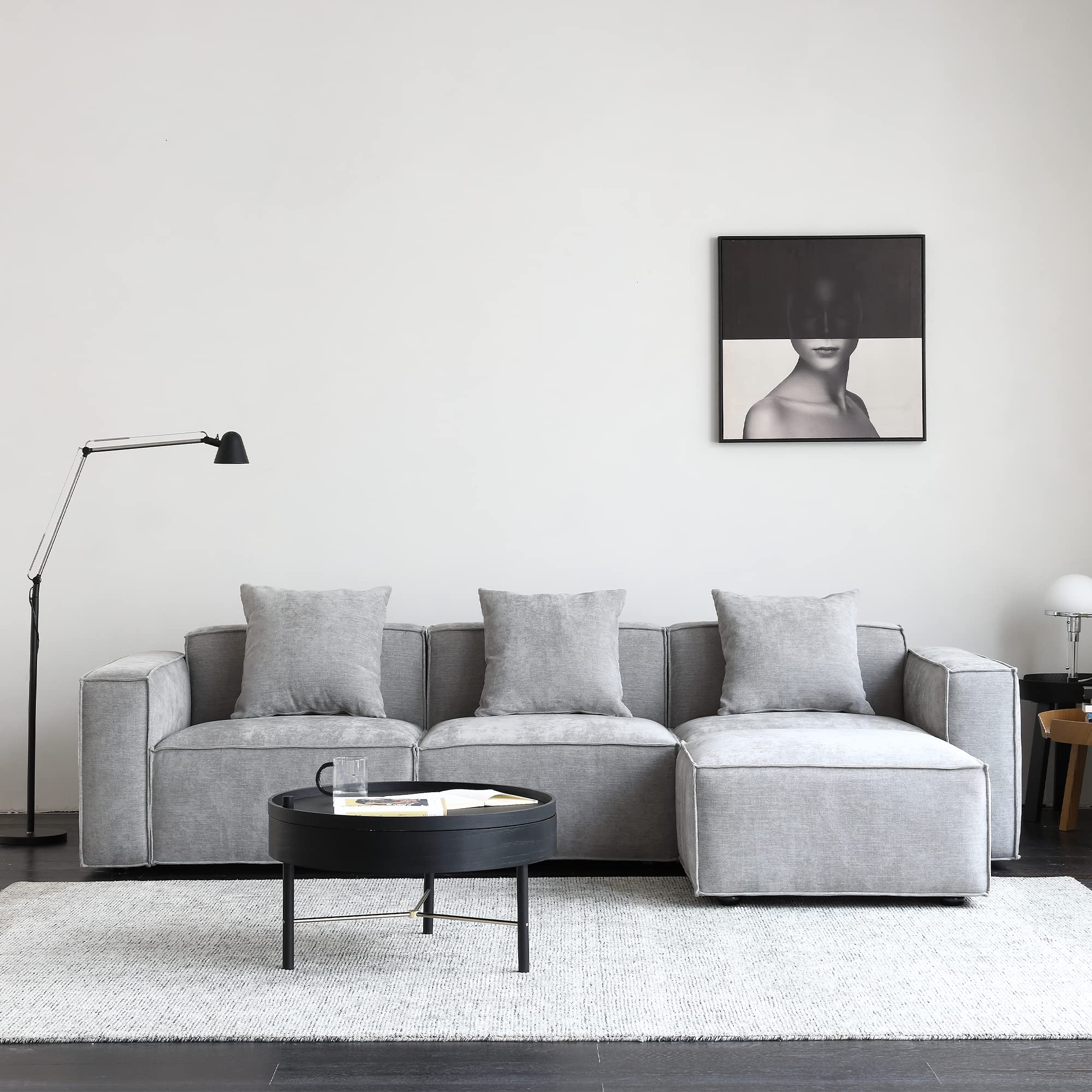 Luxury Modular Sectional Living Room Sofa Set