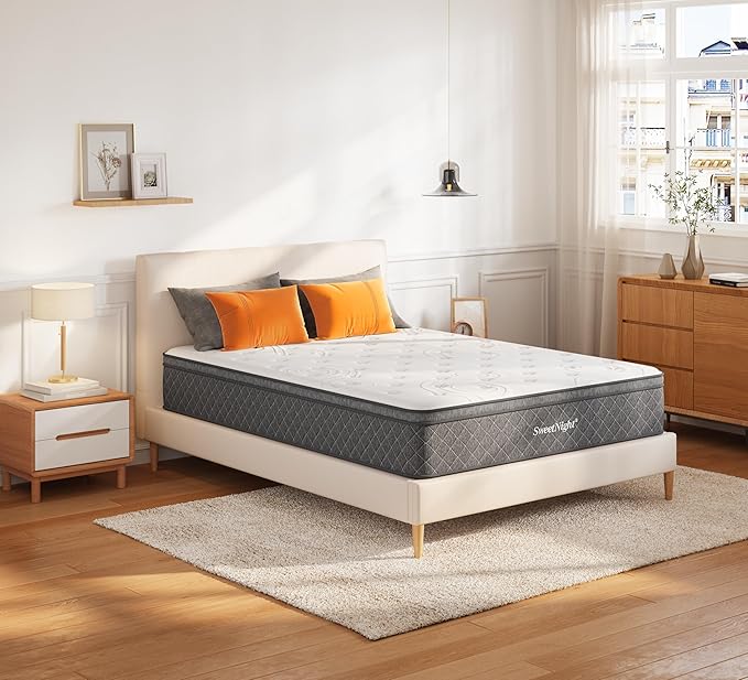 Queen Mattress - 12 Inch Queen Bed Mattress