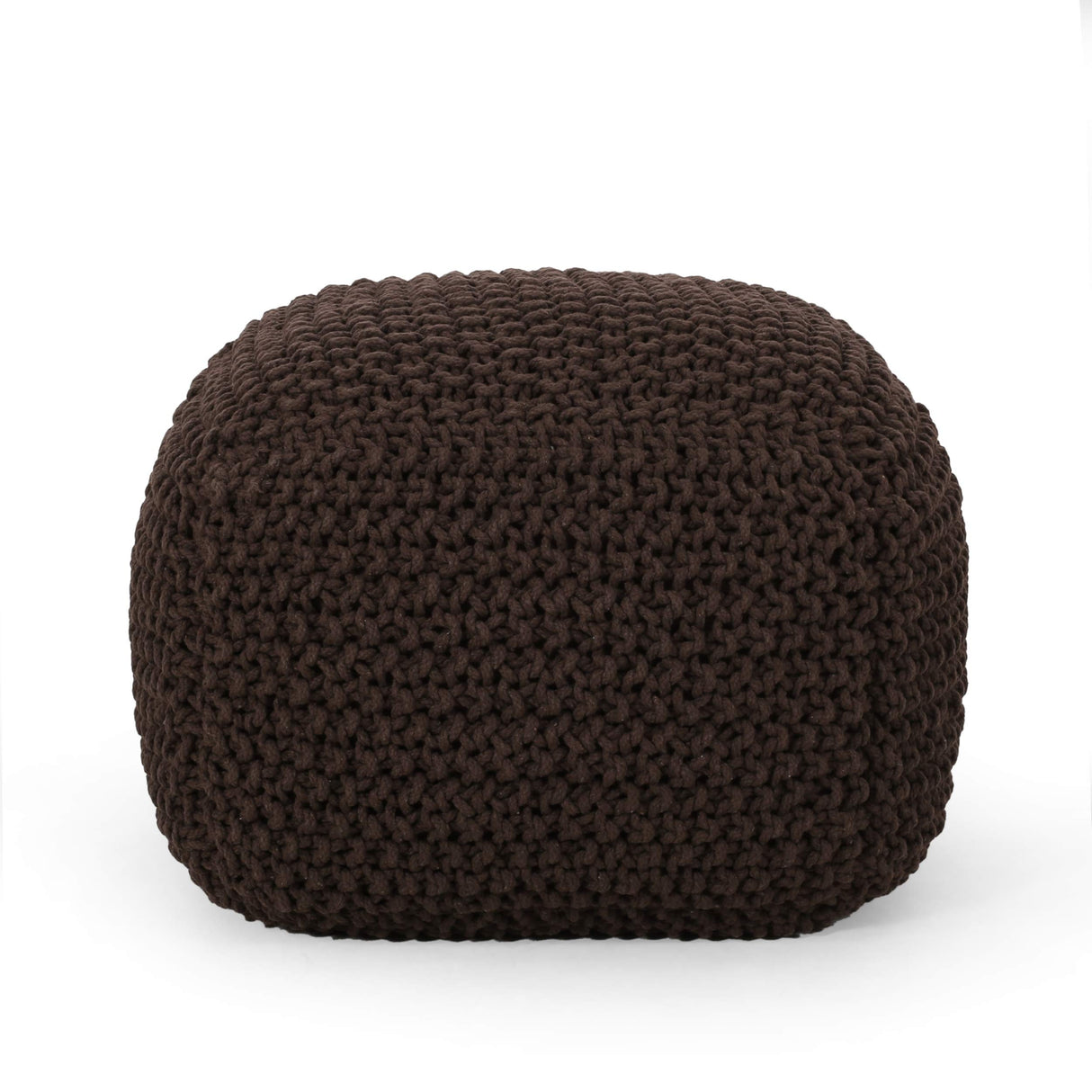 Home Pouf, Brown