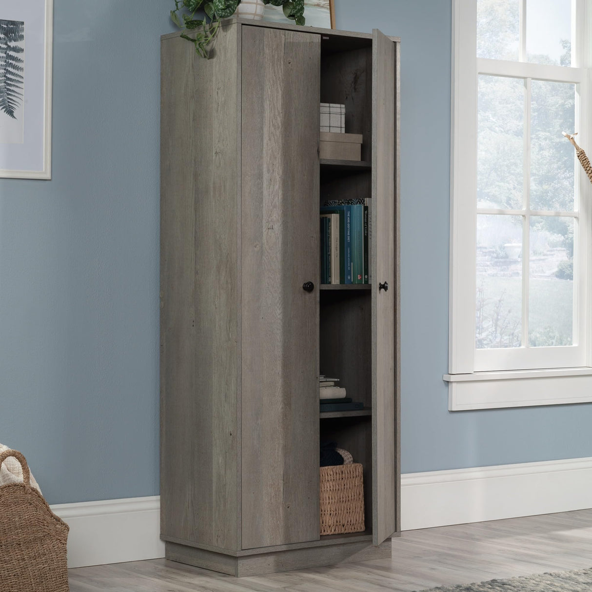 24"W 2-Door Storage Cabinet, Mystic Oak®