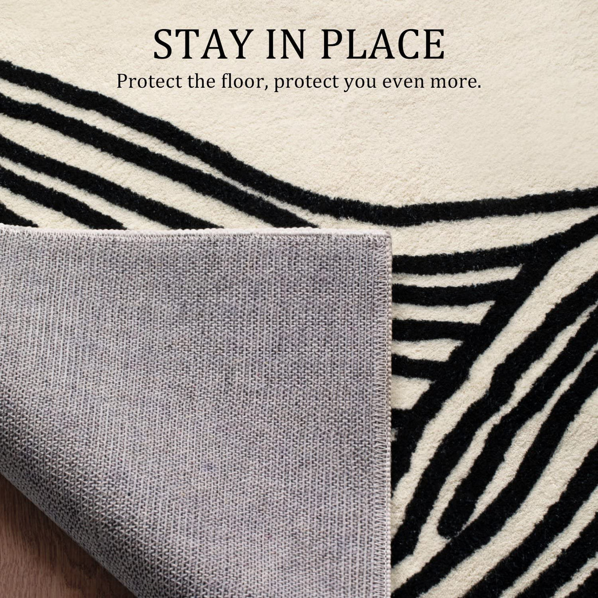 6×9 Ft Area Rugs Non-Shedding Washable Rug, Bedroom Living Room Dining Room