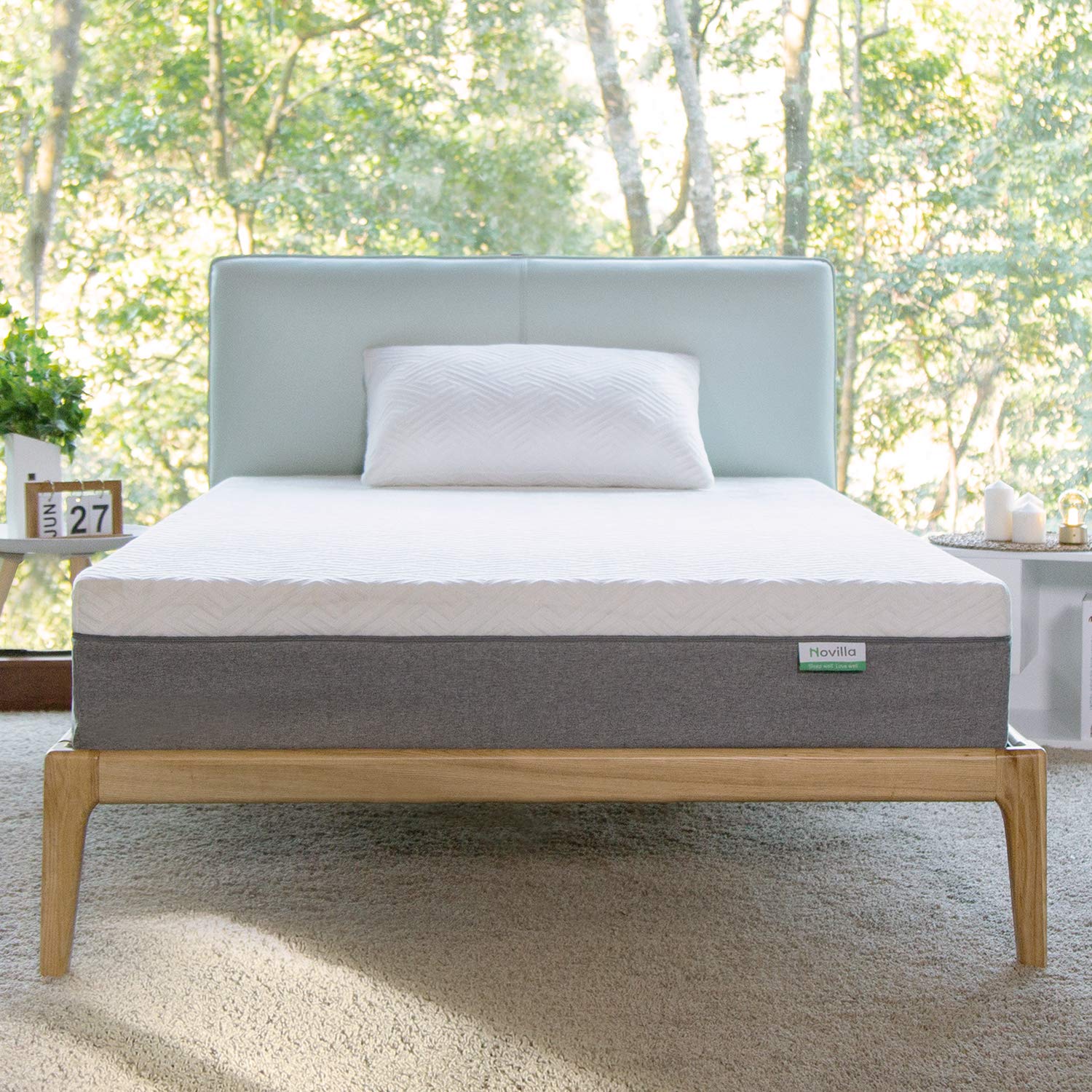 Full Size Mattress, 10 inch Full Gel Memory Foam Mattress for Cool Night & Pressure Relief
