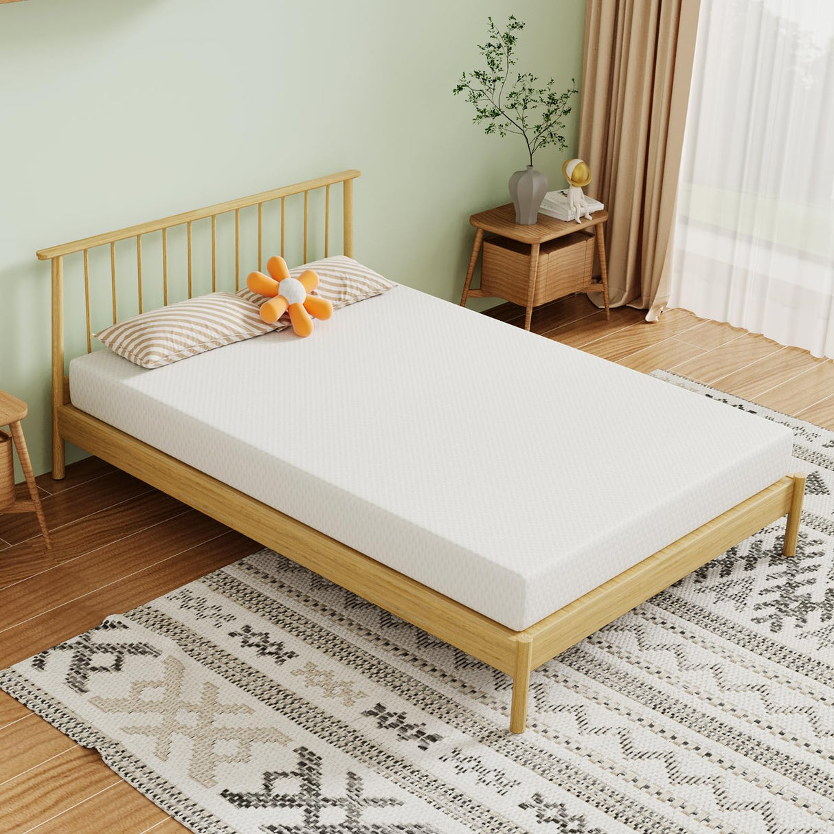 5 Inch Twin Mattress Cooling Gel Memory Foam Mattress