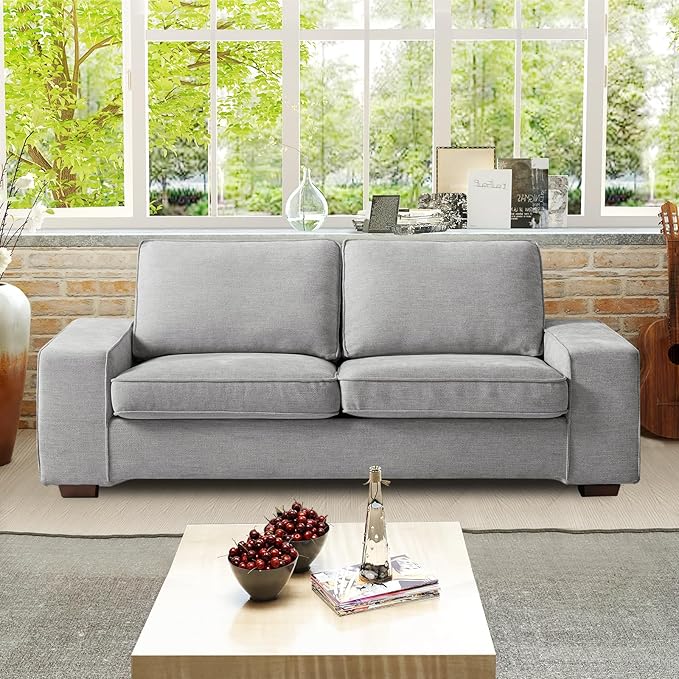 71.25" Loveseat Sofa Couch for Living Room, Chenille Modern Sofa Couch