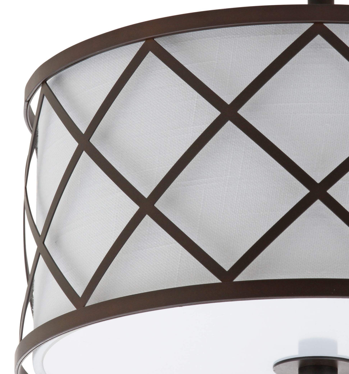3505B Elizabeth 13.25" Metal LED Flush Mount, Contemporary
