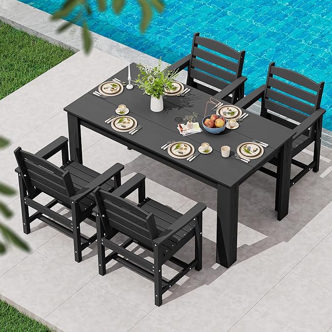 Patio Dining Set for 6, Outdoor Dining Sets for 6 Person