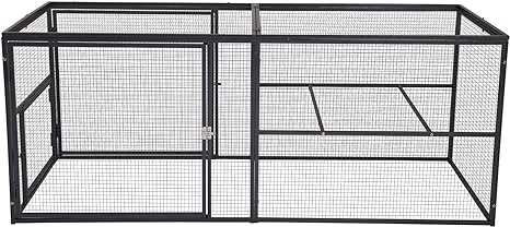 Chicken Coop Mobile, Chicken House with Wheels, Wooden Hen House