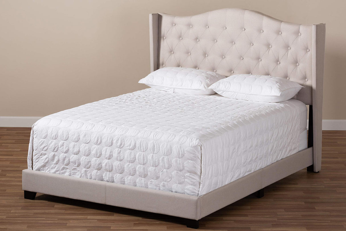 Beds (Need box spring), Queen, Beige