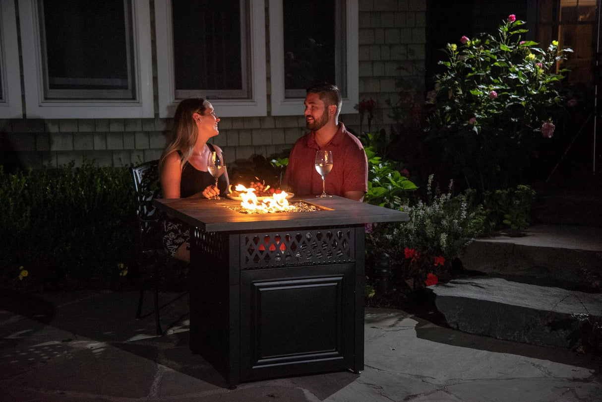 DualHeat Dakota Fire Pit | Dual Heat 2 in 1 Propane Fire Pit & Outdoor Heater