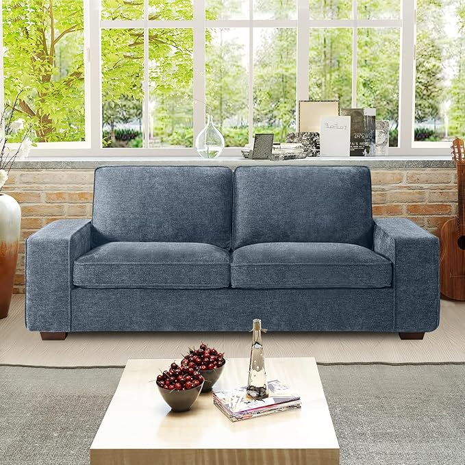71.25" Loveseat Sofa Couch for Living Room, Chenille Modern Sofa Couch