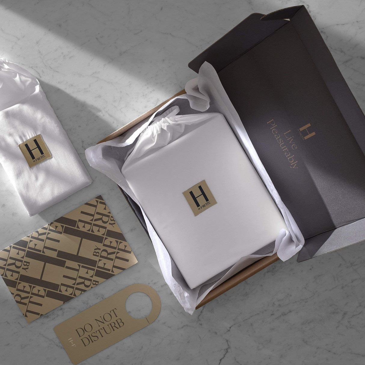 Sateen Junior Suite Bed Bundle (Queen) - Luxury All-White Bedding Bundle/Includes