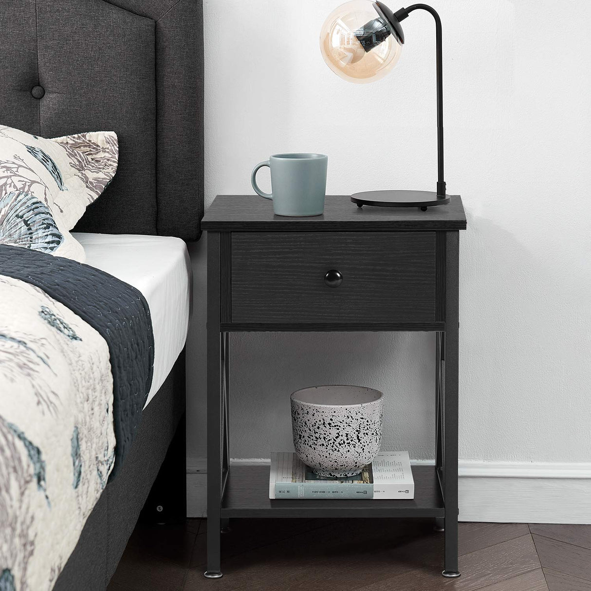 Night Stands for Bedroom Rustic Nightstand Bedside End Tables