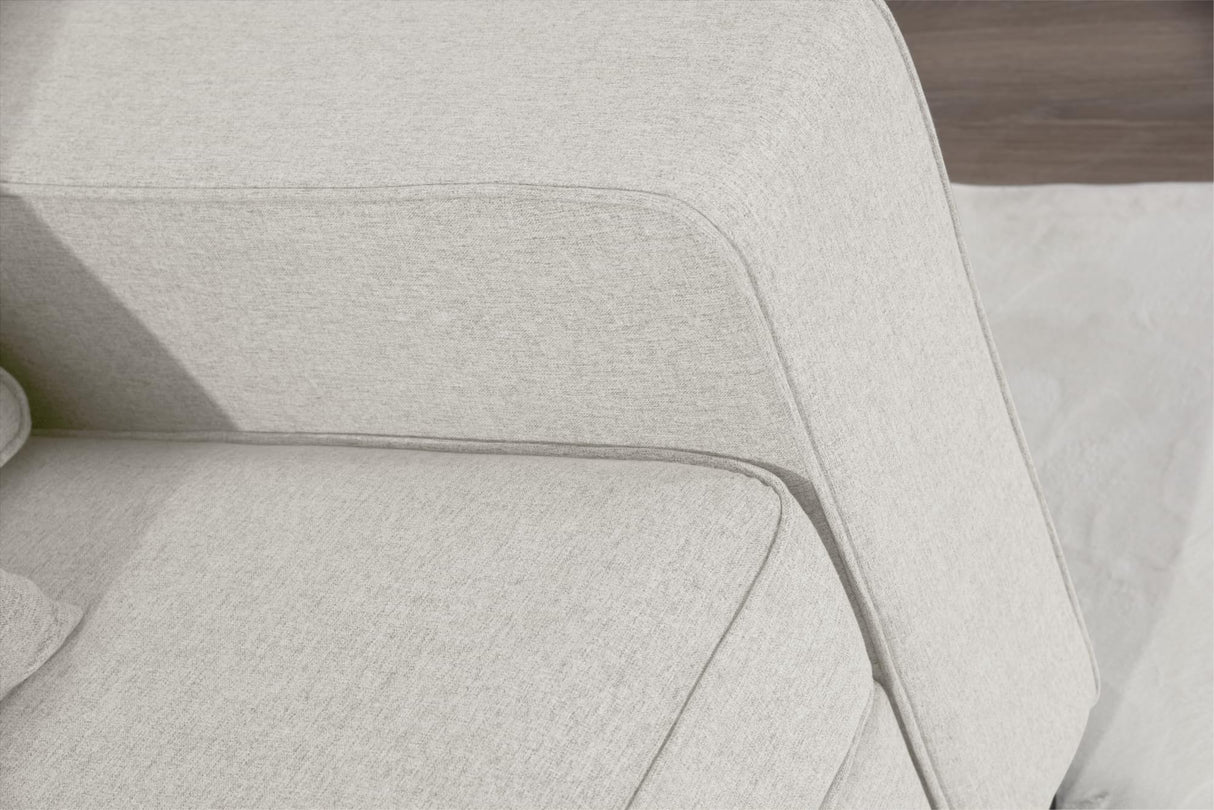 130'' Reversible Modular Sofa Couche with Ottoman Sectional