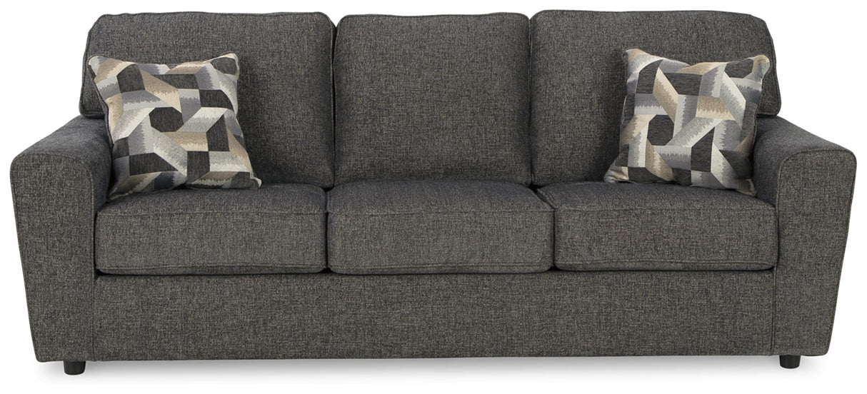Cascilla Casual Sofa, Dark Gray