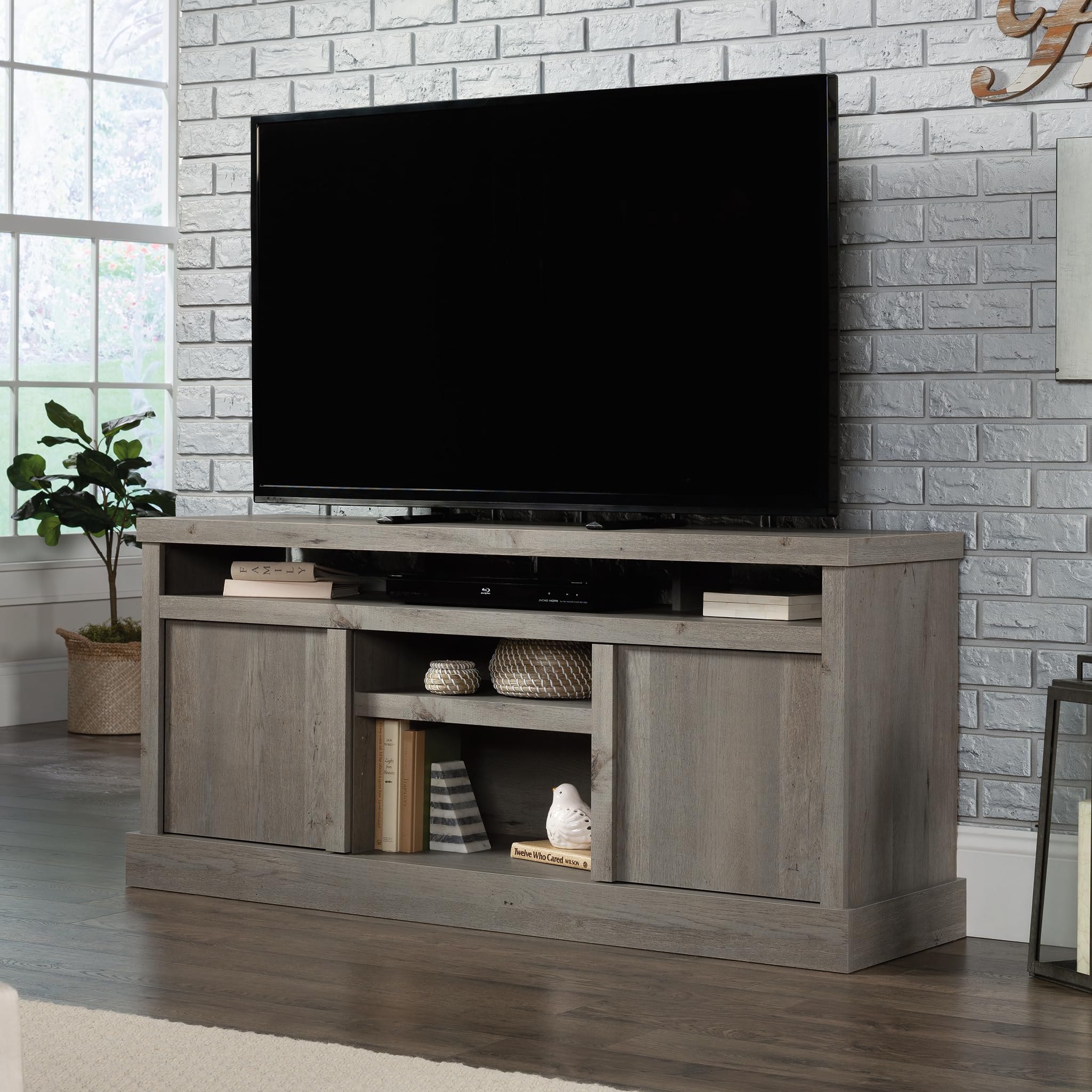 Cannery Bridge Credenza, Mystic Oak Finish
