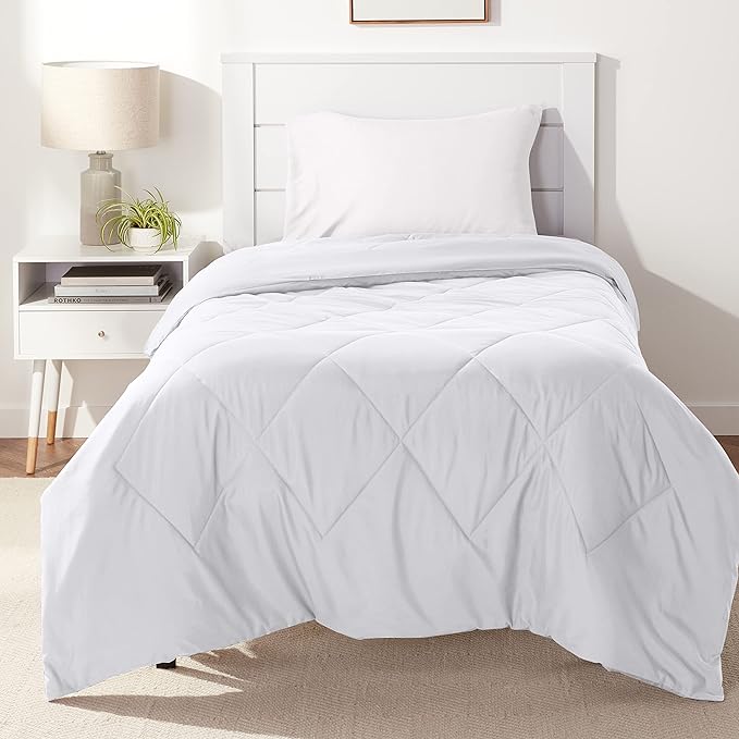 Reversible Lightweight Microfiber Comforter Blanket