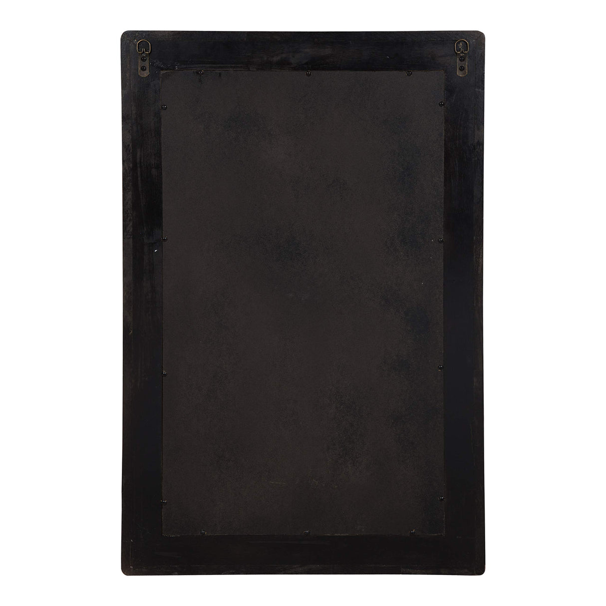 Basking Vertical Wood Wall Mirror Warm Caramel Brown