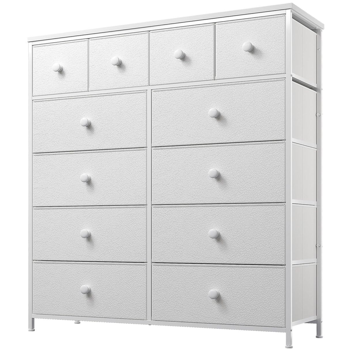 Dresser,White Dresser for Bedroom with 12 Drawers,Tall Dressers for Bedroom,