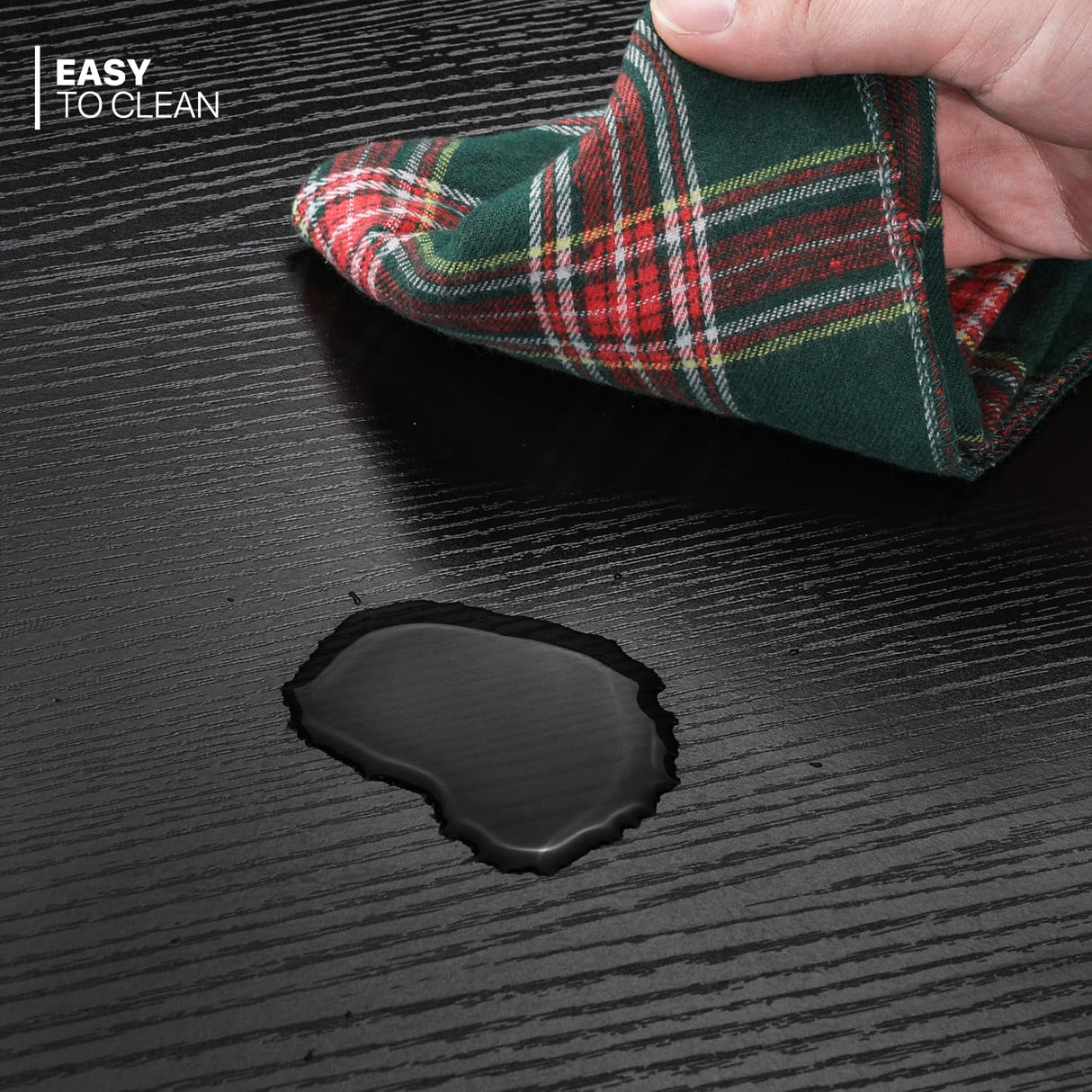 L Shaped Gaming Desk Computer Corner Table with Metal Frame, L Desk Workstation for Home Office, Space-Saving, Black