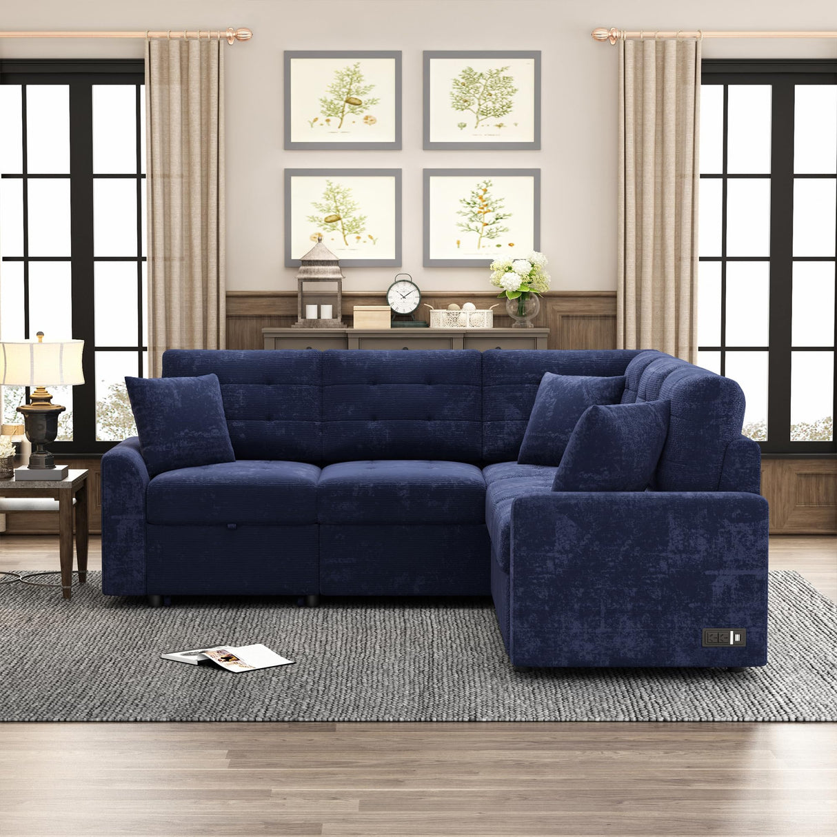 Pull Out Couch Sectional Sleeper Sofa Couch