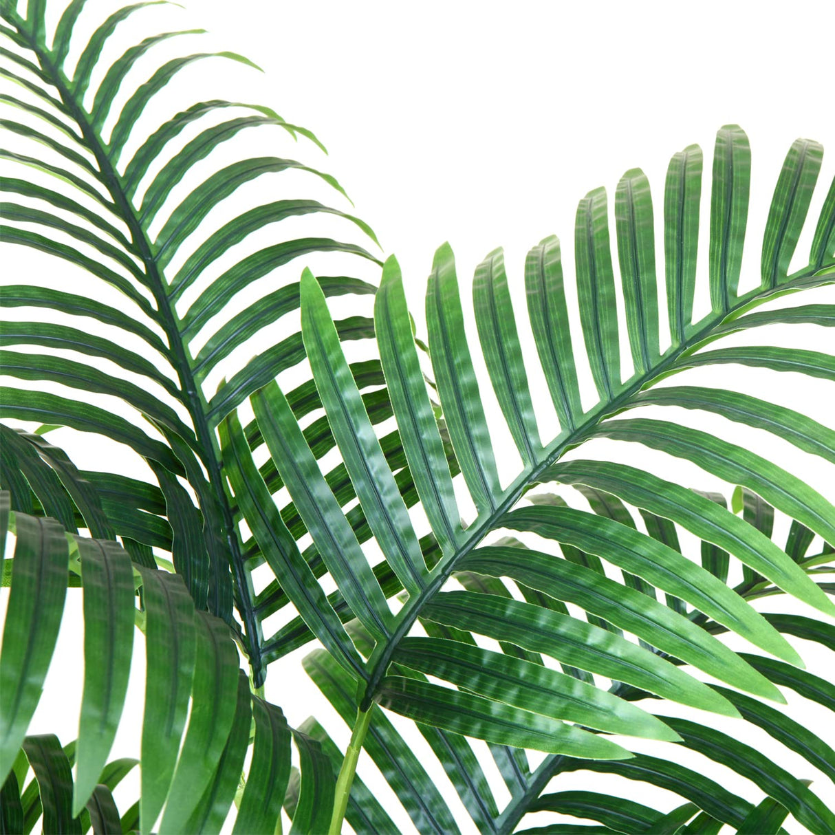 Fopamtri Fake Majesty Palm Plant 3 Feet Artificial Majestic Palm Faux Ravenea Rivularis in Pot for Indoor