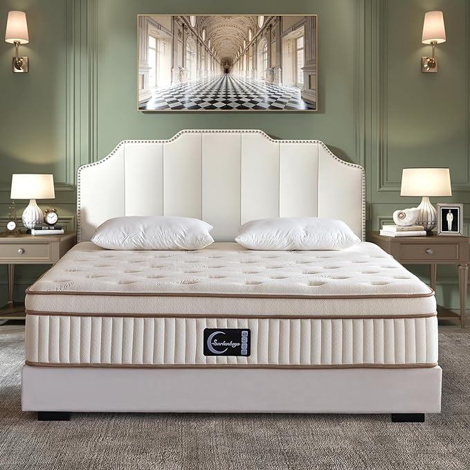Memory Foam Hybrid Mattress - 14 Inch King Mattress