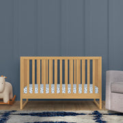 Hunter 3-in-1 Convertible Baby Crib - GREENGUARD Gold Certified - Wood Baby Crib