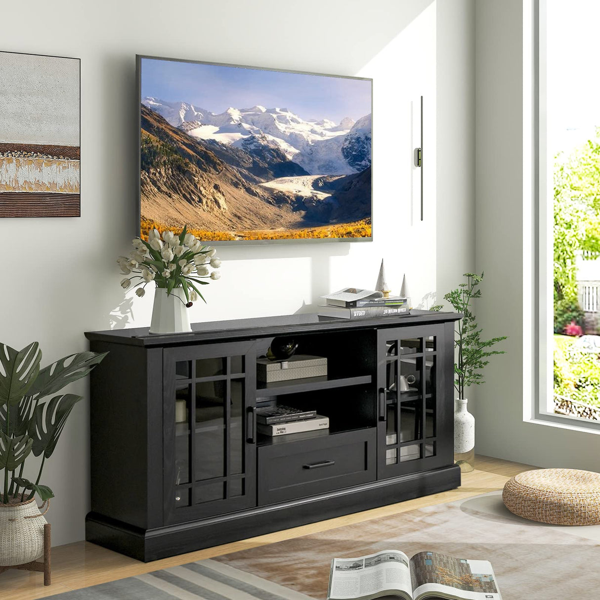 Farmhouse TV Stand for TVs