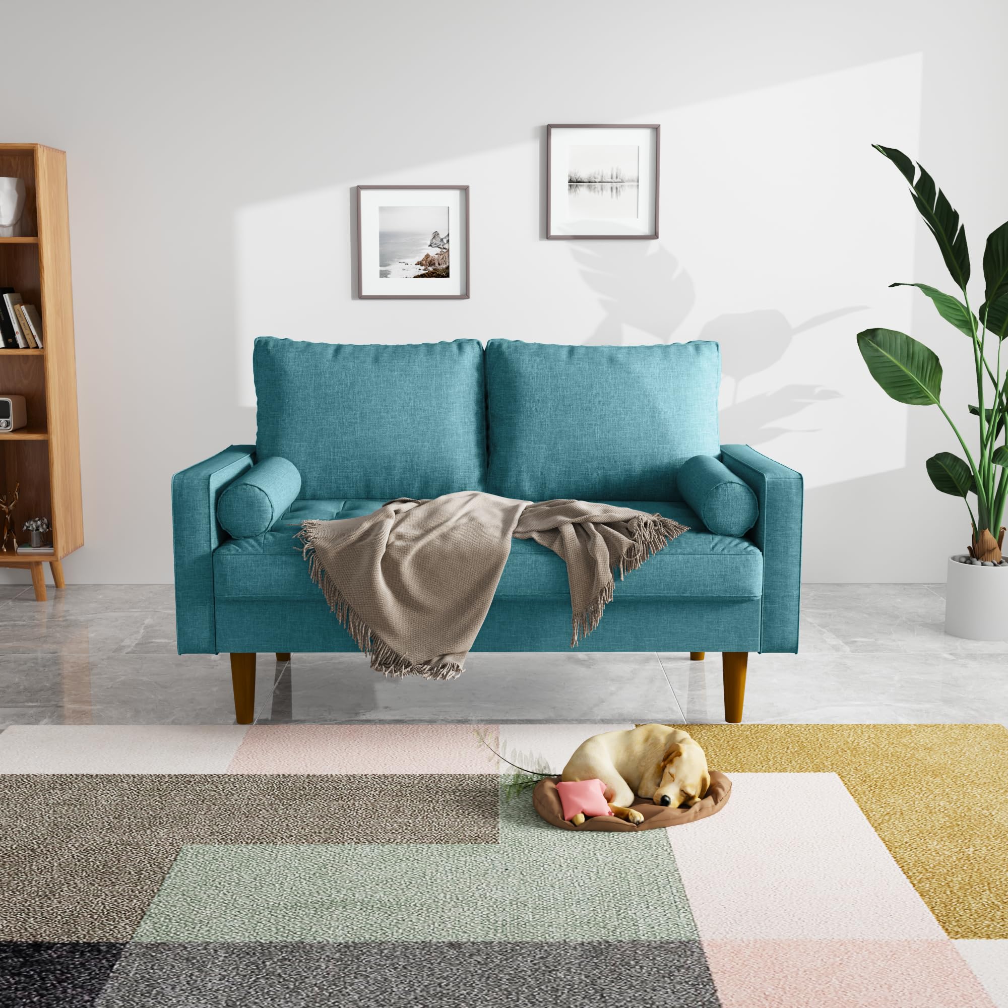 Couches for Living Room 58 Inches Small Couch for Small Spaces Comfy Sofas for