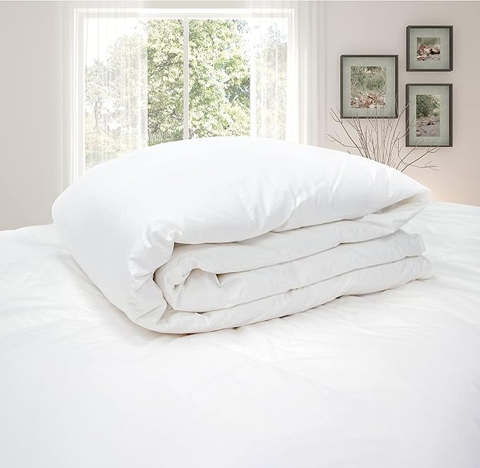 Canadian Hutterite Goose Down Premium Weight Comforter, Queen