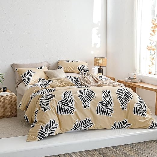 Plaid Duvet Cover Queen 100% Cotton Navy Blue Tartan Grid Duvet Cover 3 Pieces Set 1 Soft Checkered Gingham