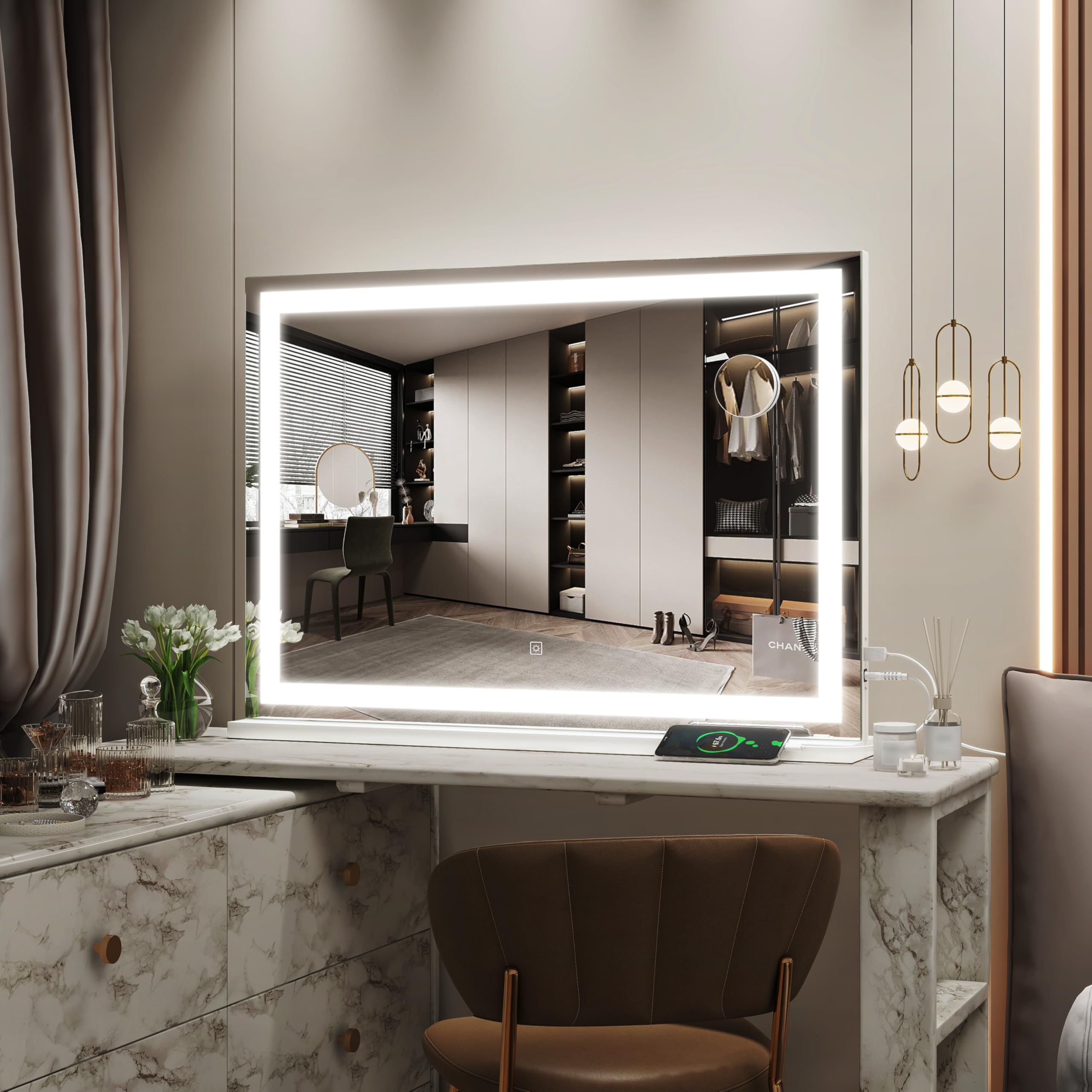 Vanity Mirror with Lights,  Large Lighted Vanity Mirror