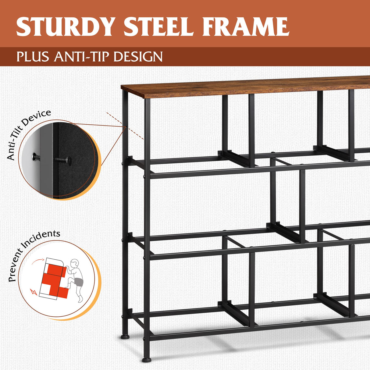 8 Drawer Dresser for Bedroom, Fabric Dresser with Large Storage Drawer Unit for Entryway