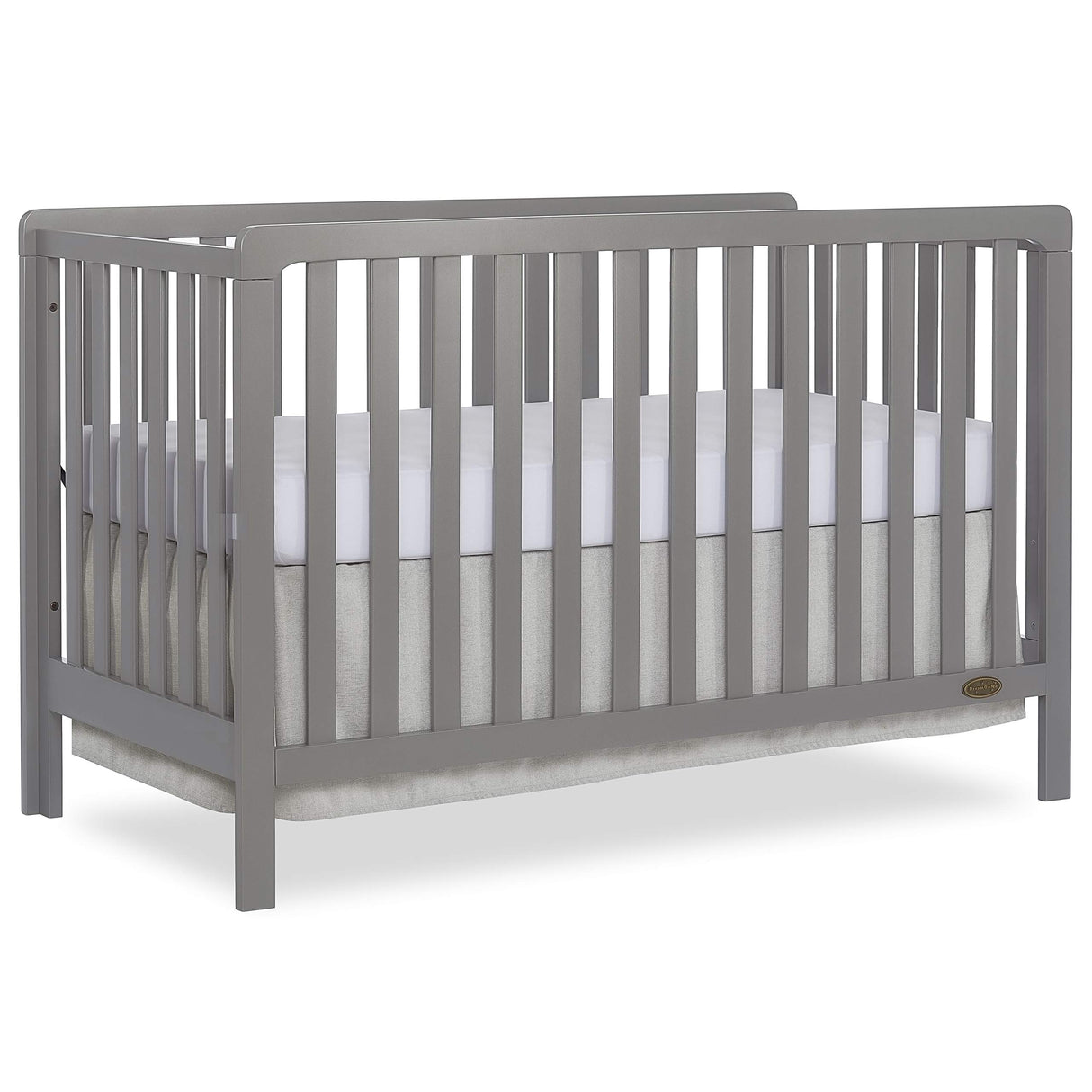 Ridgefield 5-in-1 Convertible Crib in Storm Grey, Greenguard Gold Certified