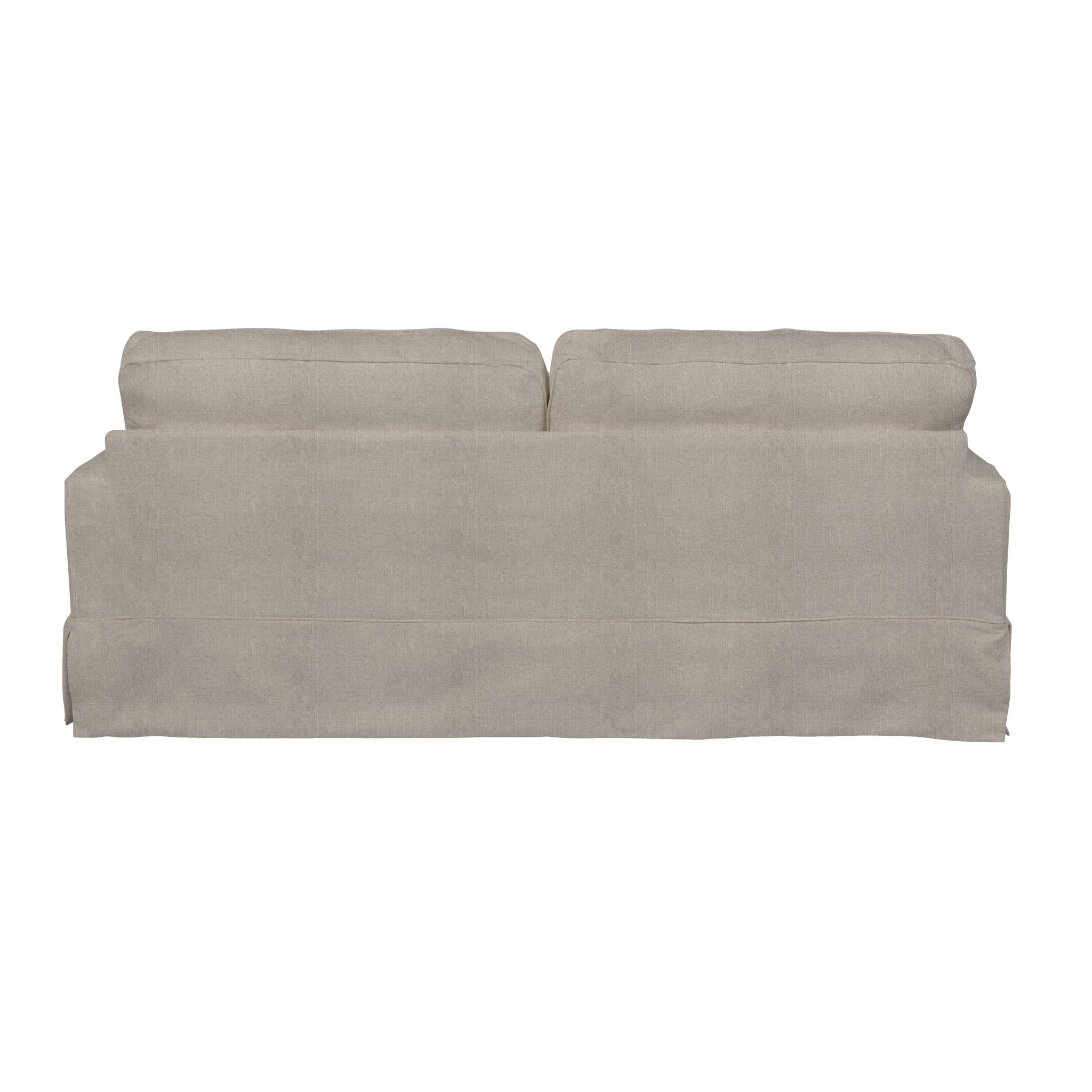 Americana Slipcovered Sofa, 88", Light Gray
