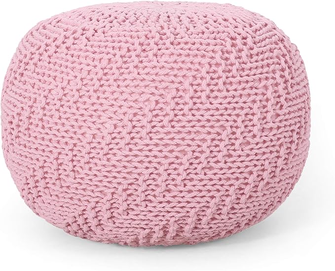 Home Pouf, Yellow